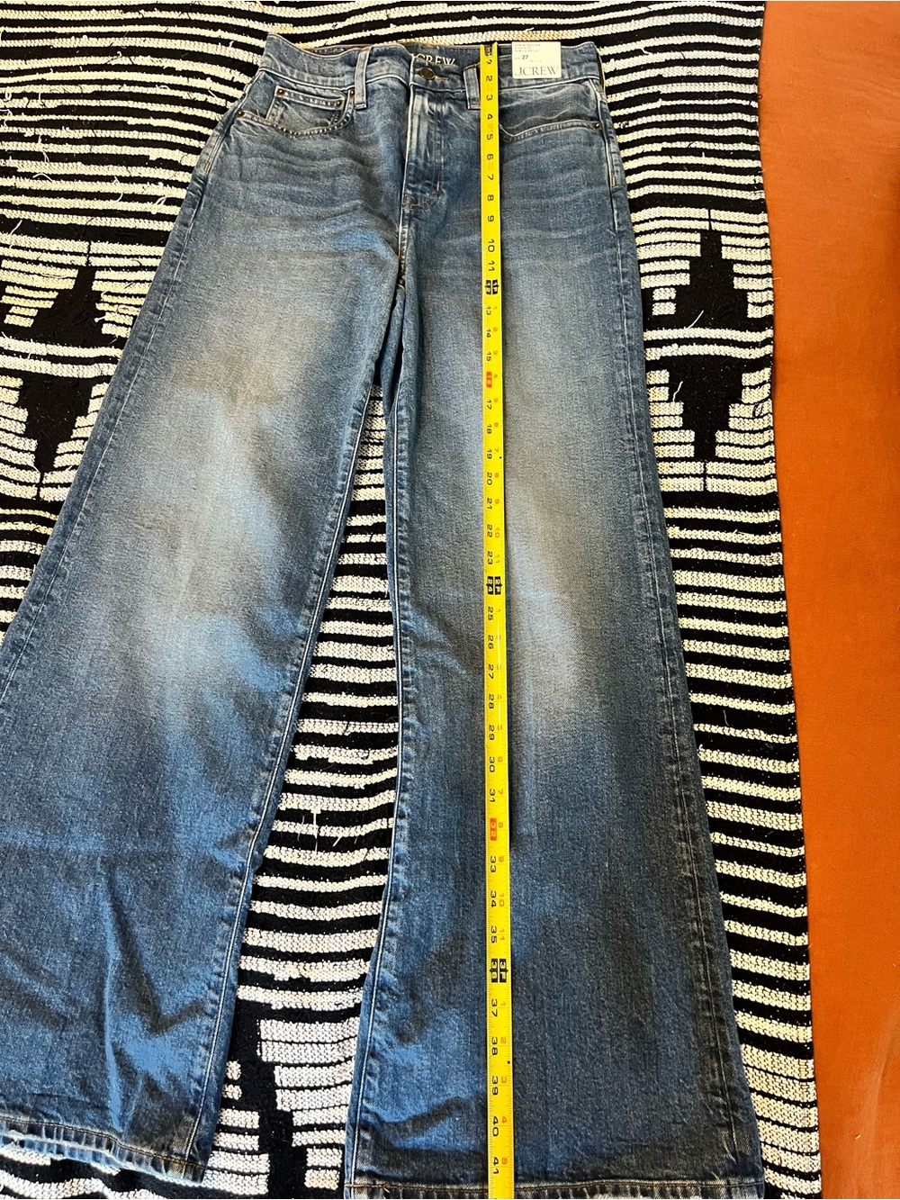 J. Crew High-Rise Denim Trouser Jean - Picture 2 of 14